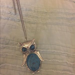 Jewelry - Vintage Silver Owl Necklace Jewelry - Vintage Silver Owl Necklace